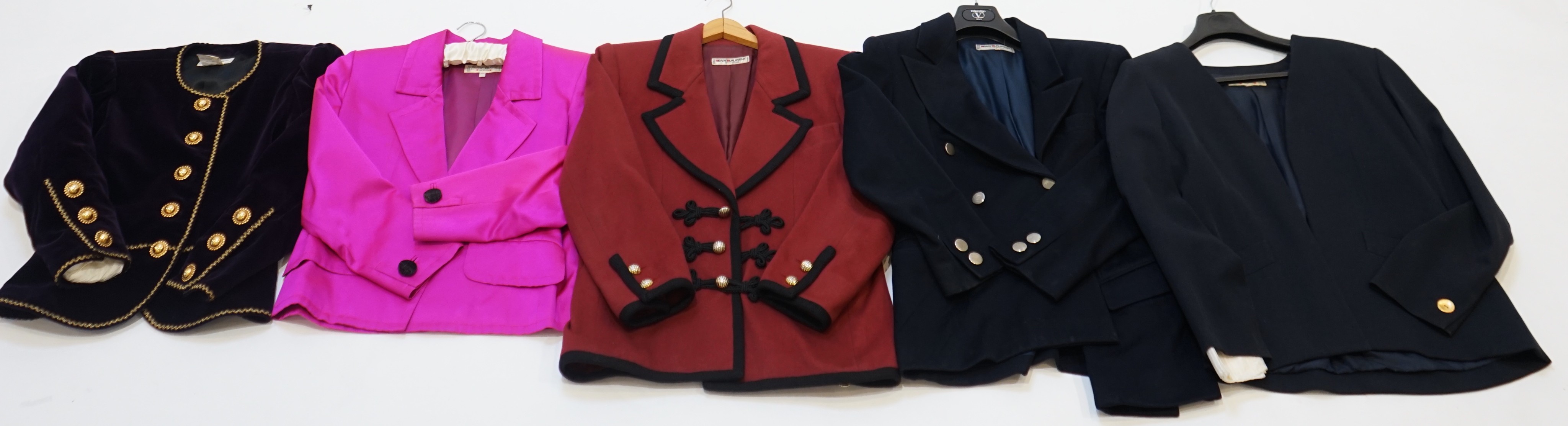 Five ladies Yves Saint Laurent Jackets size IT 42